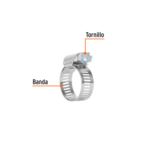 truper abrazaderas de acero inoxidable 3/4" a 1 1/16"