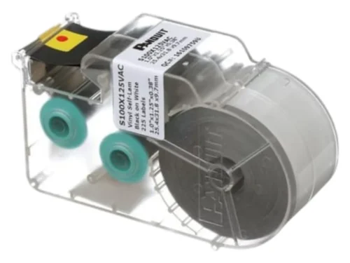 cassette de etiqueta panduit p/cableado de redes s100x125vac