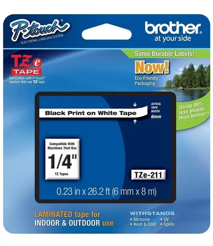cinta rotuladora brother tze 211 cinta rotuladora brother tze 211