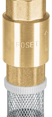 pichancha tipo check de laton inoxidable 1/2 foset 49061