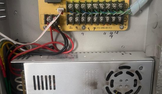 fuente de poder para camaras